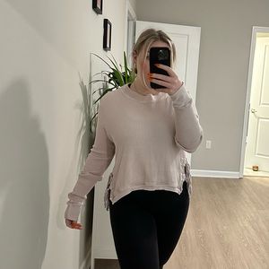 Free People FP One side-tie thermal top